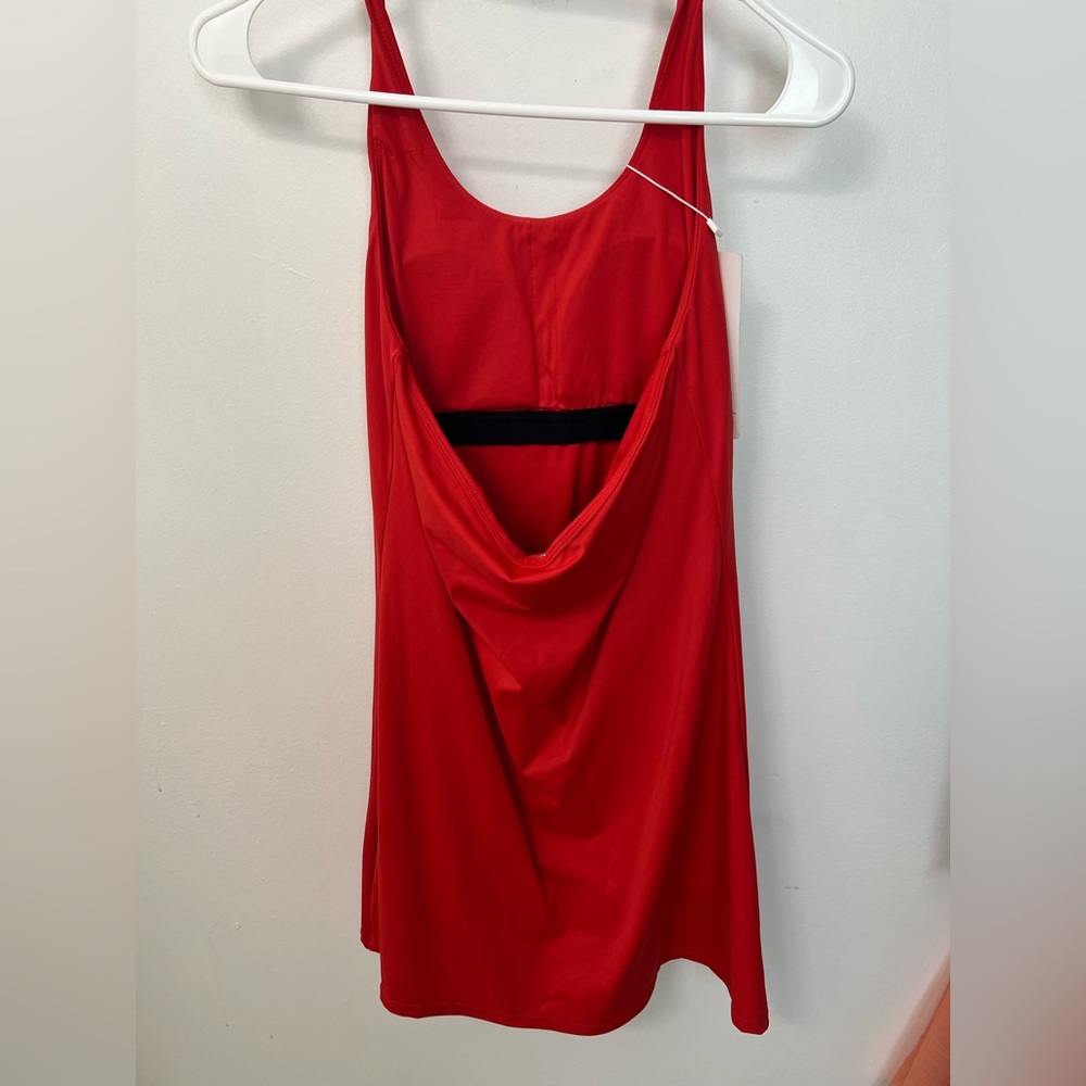 Queenieke Tennis Dress Halter with in-built Biker Shorts & bra - Picture 2 of 5
